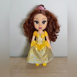 Disney Princess Doll Belle Beauty and the Beast Doll Yellow Dress Removable Shoe